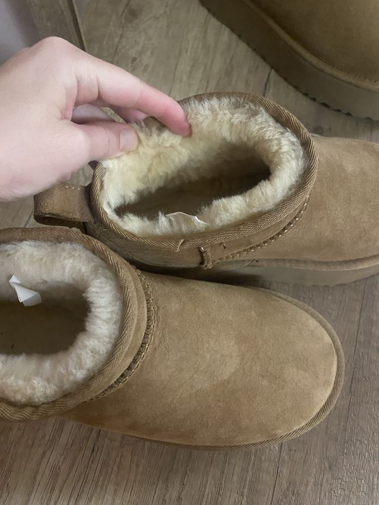 Угги натуральная замша и мех Ugg