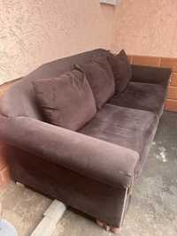 Продам диван + кресло состояние нового