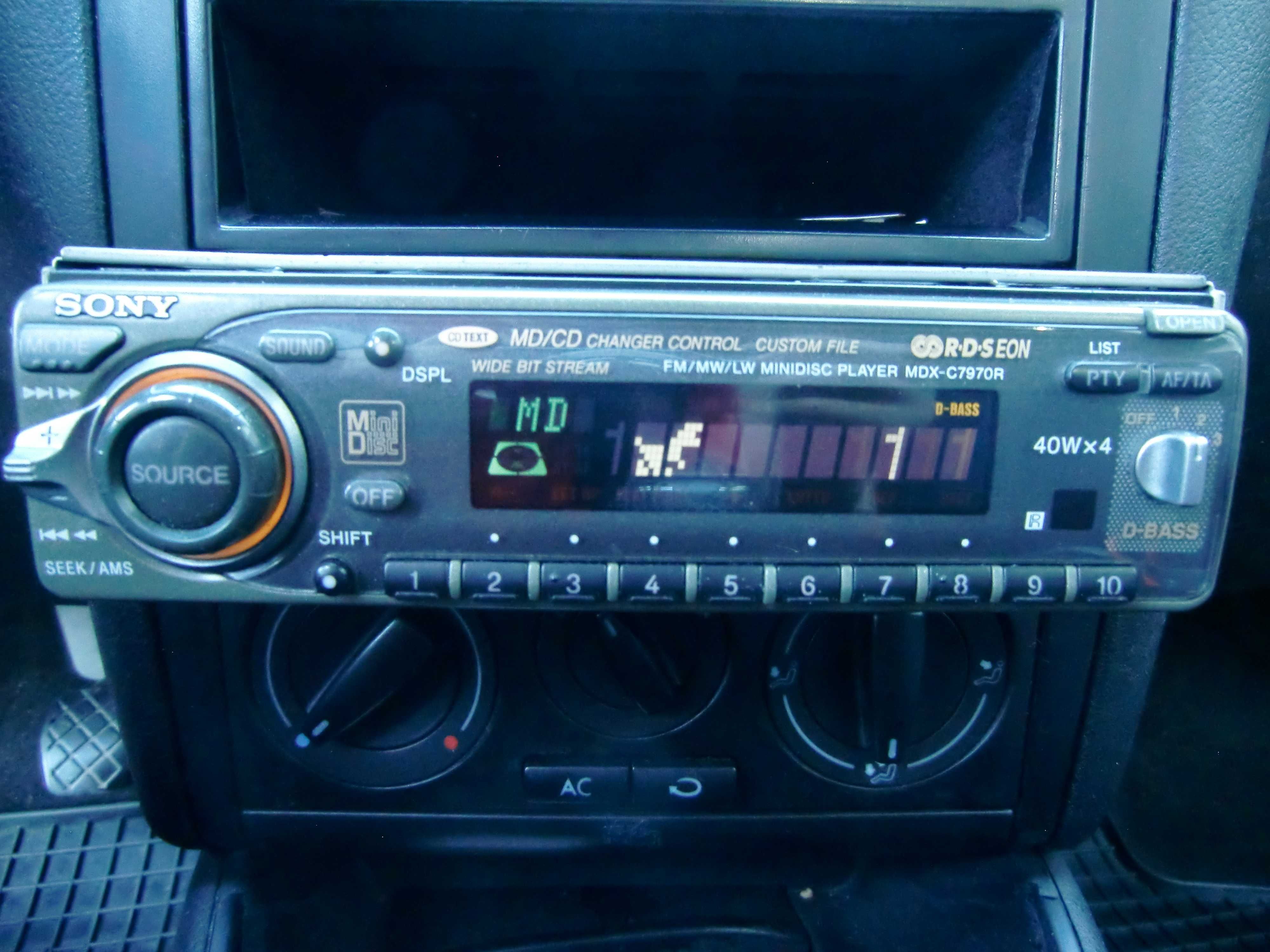 minidisc auto Kenwood si Sony , pentru autoturisme , piese