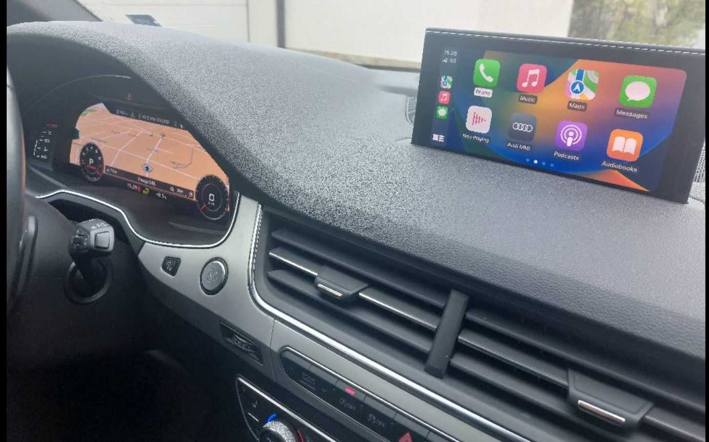 Ауди активиране/отключване Apple CarPlay Android Audi MIB2 карта 2025