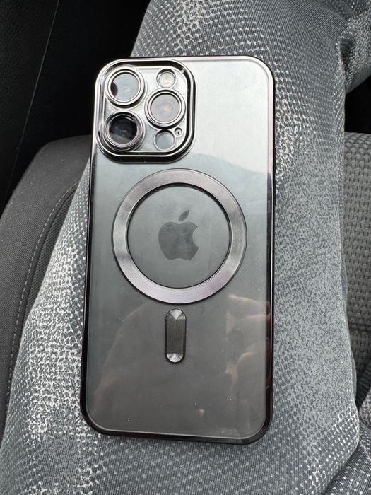Iphone 15 pro max 256gb titanium black am si cutia