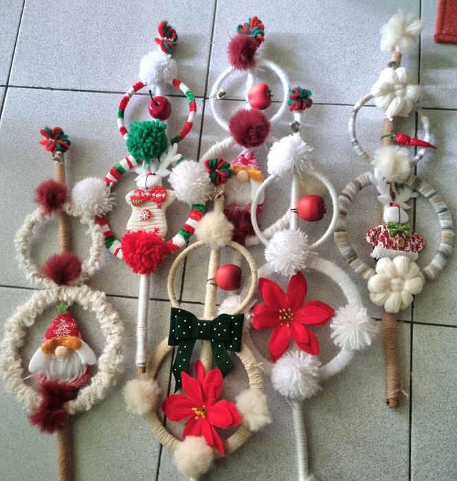 Сурвачки различни модели, 50 см.