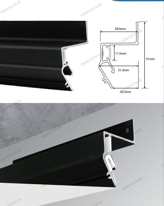 Tenevoy Parashiy profl natyajnoy potolok uchun