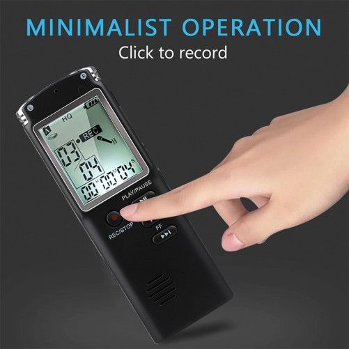 Mini Reportofon digital iUni REP06, 8GB, MP3 Player