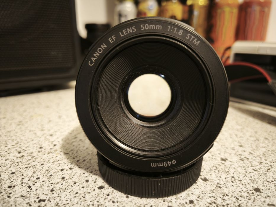 Defect - Obiectiv Canon EF 50 1.8 STM, pentru piese sau reparat