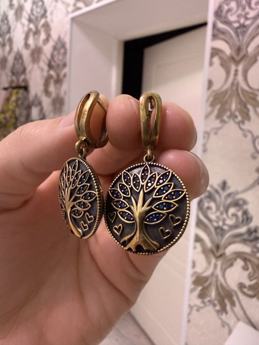 Серебро набор под золото