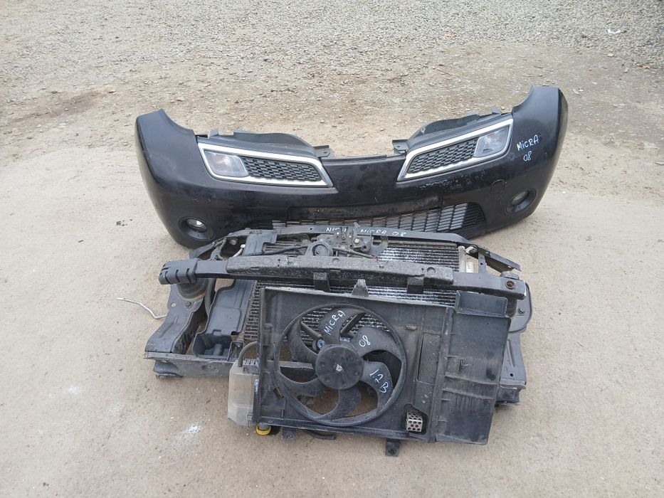 Bara Spoiler Fata Capota Aripi Nissan Micra din 2008