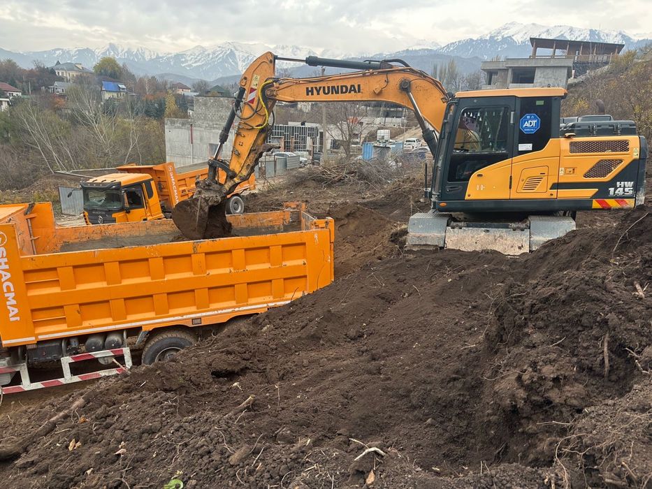 Вывоз грунта и мусора, доставка балласта щебень камаз аренда самосвал