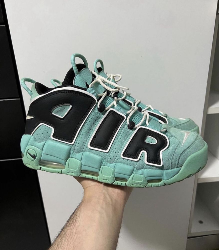 Nike More Uptempo Light Aqua