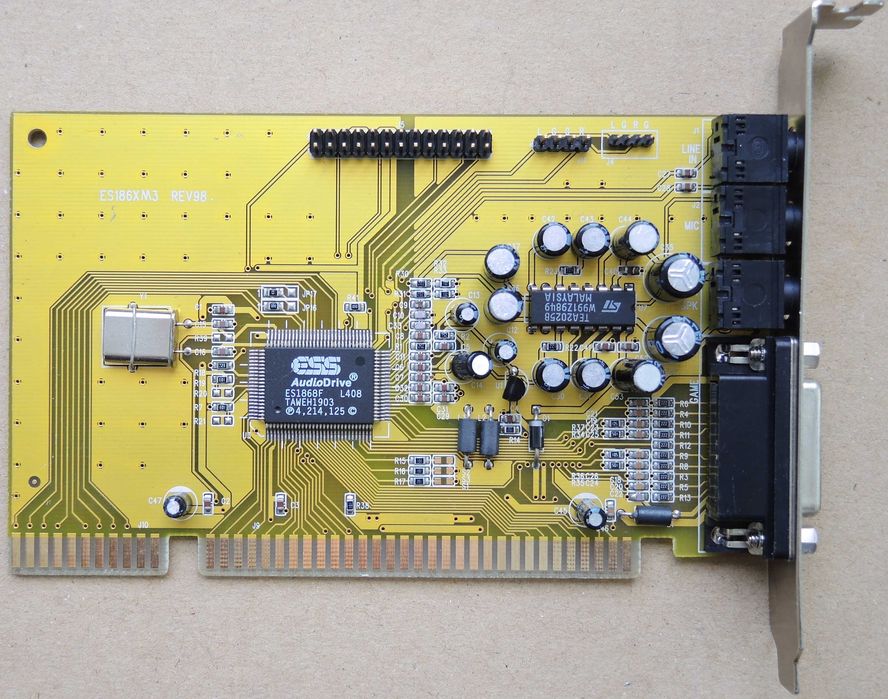 ES186XM3 REV98 ESS AudioDrive ES1868F ISA Testat