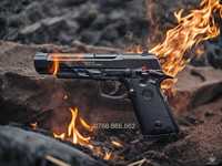 Pistol *Puternic* COLT Full Metal /Airsoft/Arc-Armare MANUALA 6mm gaz