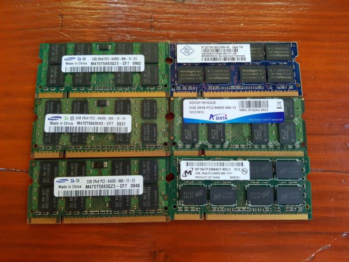 Memorie laptop 2GB DDR2 / 2GB DDR2 Sodimm