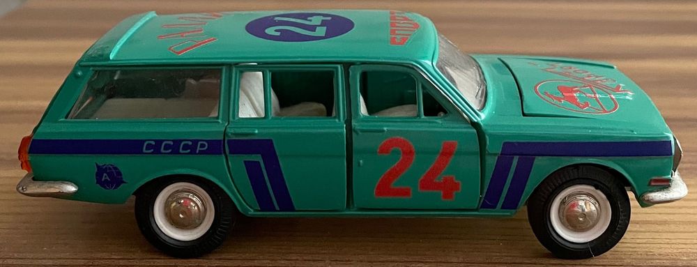Волга ГАЗ 24-02 Сделано в СССР Мащаб 1:43 Метал
