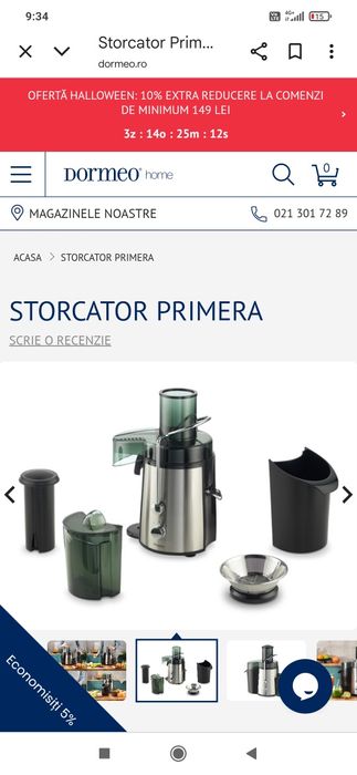 Storcător de fructe Primera