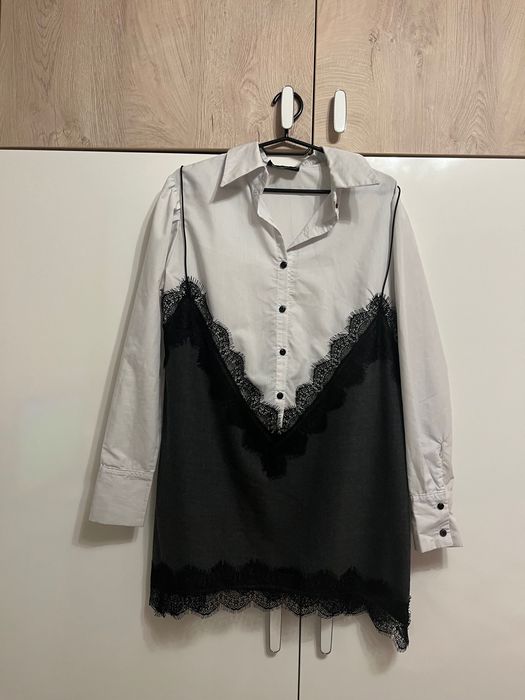 Рокля риза с дантела