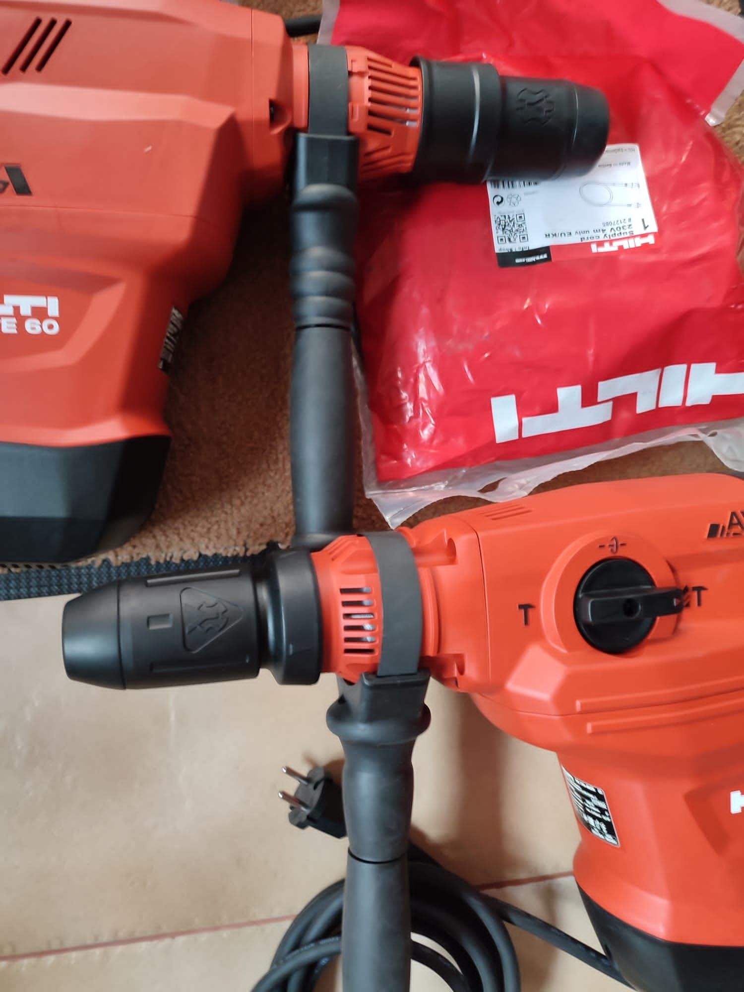 Hilti rotopercutor demolator nou