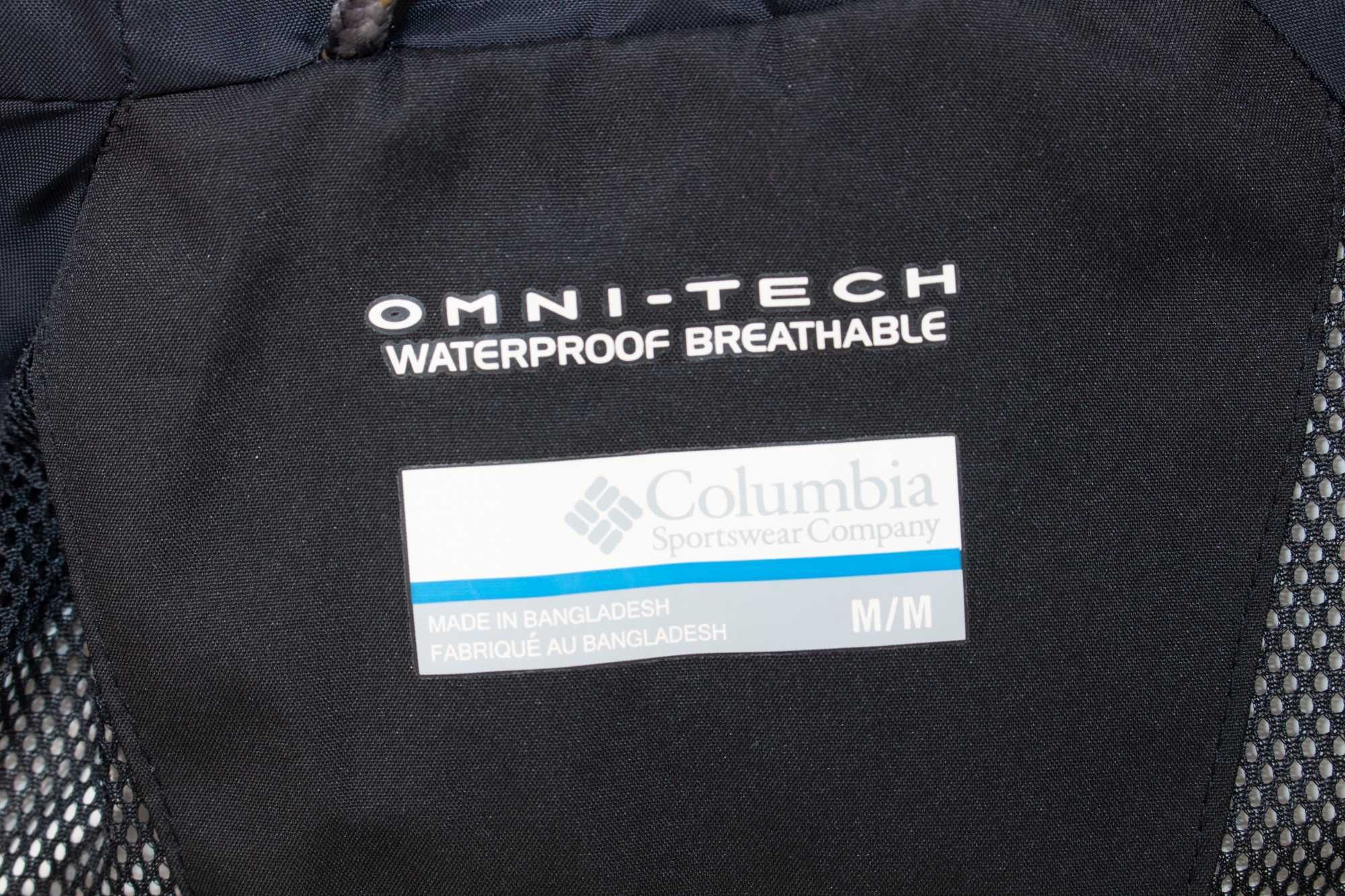 Columbia оригинално дамско яке черно сиво Omni-Tech водоустойчиво М