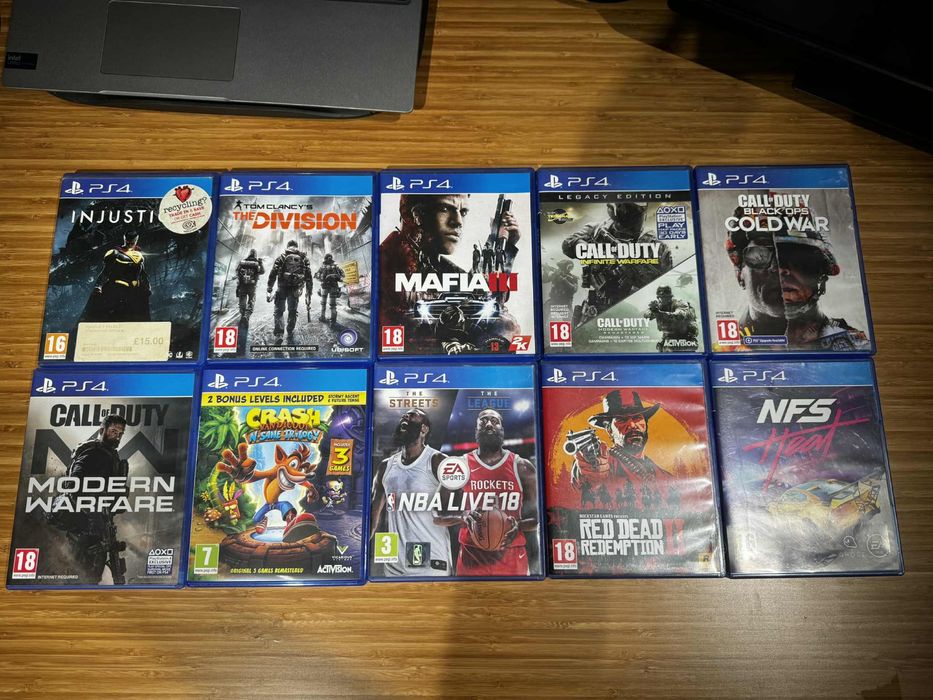 Игри за PS4 - употребявани но запазени