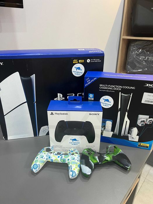 Комбо ПС5 слим новый ps5