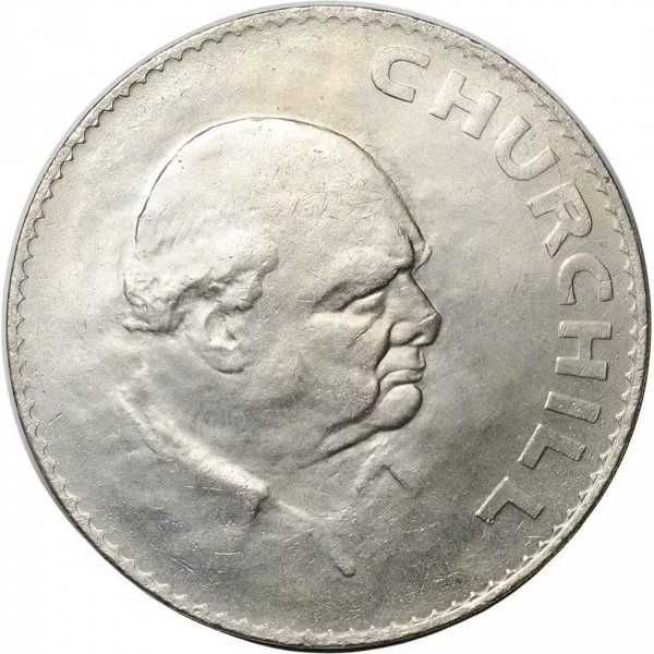 Монета Великобритании 5 шиллингов