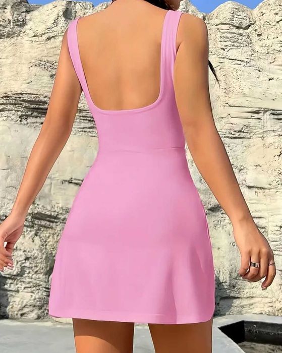 Рокля с къси панталонки