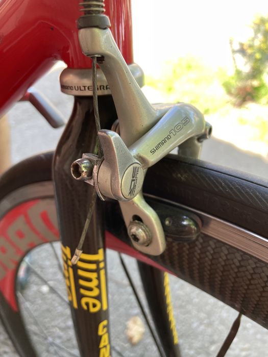 Bicicleta cursiera Cannondale cad3 saeco vintage aluminiu