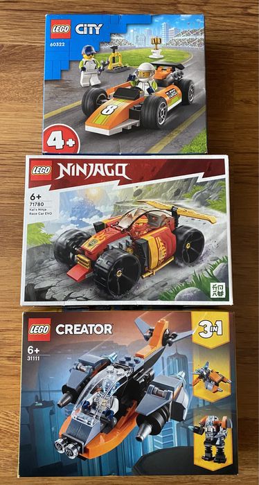 Jocuri Lego City, Ninjago și Creator 6+, pret pentru toate