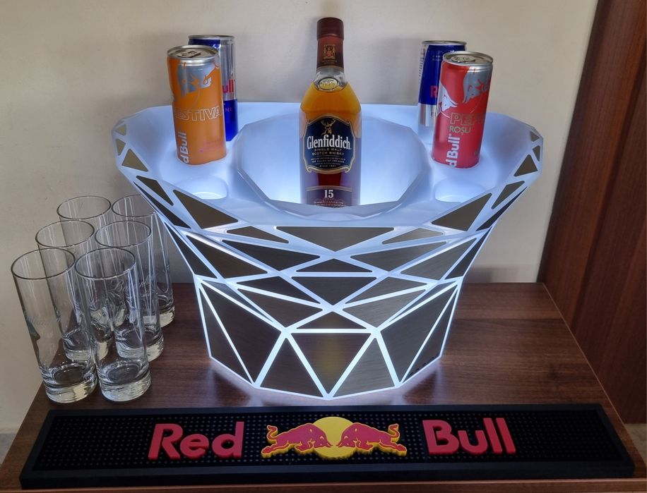 Pahare bar set x 6 buc frapiere shaker organiz bar