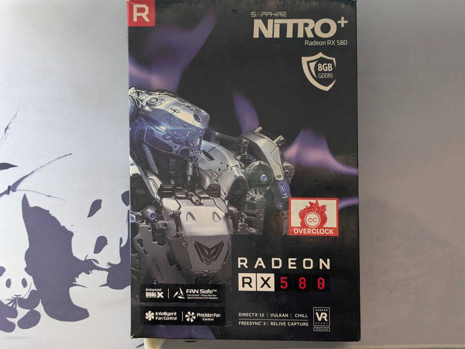 Видеокарта: SAPPHIRE NITRO+ Radeon RX 580 8GB GDDR5