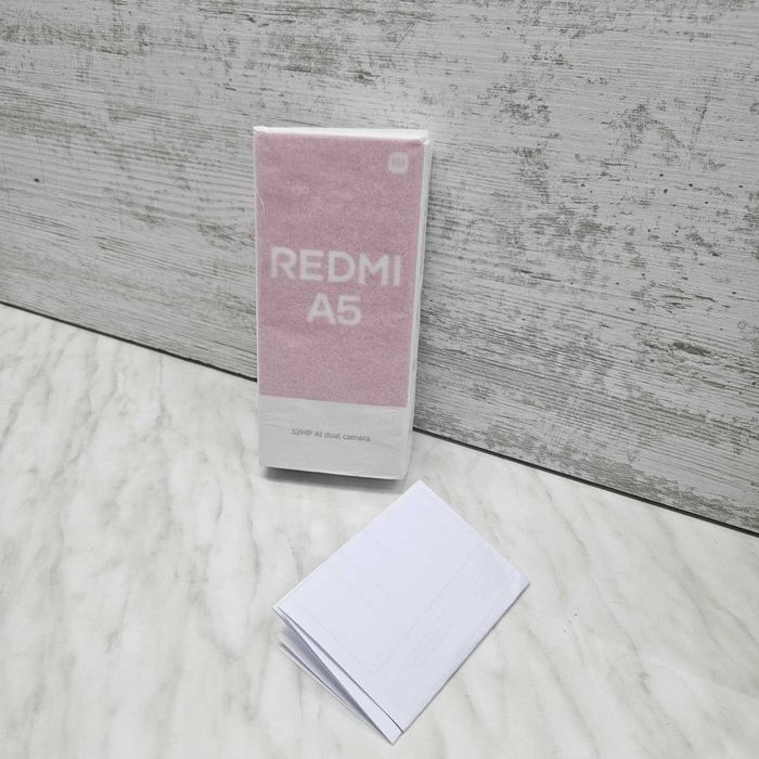 Redmi A5 128/4GB RAM 5G Black Nou + Factura Zeus Amanet Vitan 2852