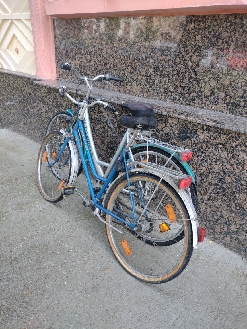 Bicicleta din aluminiu