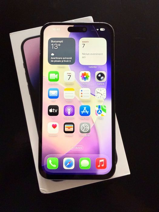 Iphone 14 pro max 256gb Deep Purple impecabil