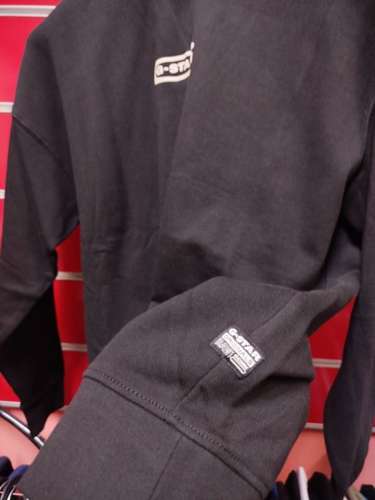 Оригинален суичър G-Star Raw Photo S M L XL XXL блуза черен мъжки нов