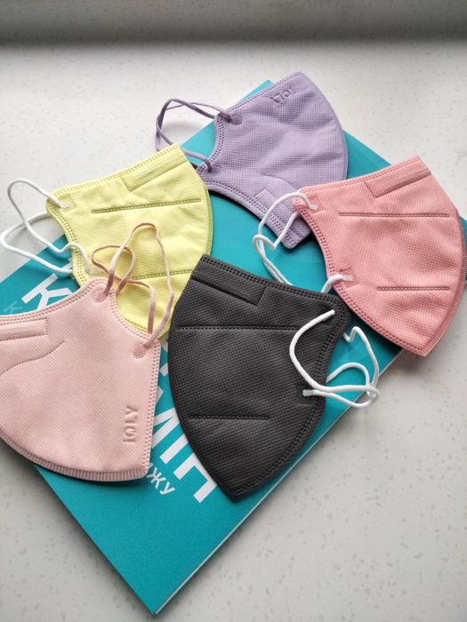 Маски одноразовые четырёхслойные Южная Корея (10 шт).