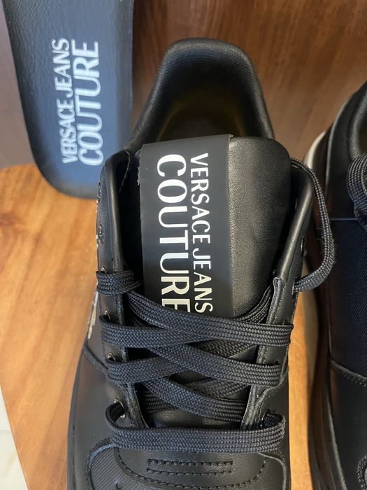 Кожени сникерси VERSACE J.COUTURE