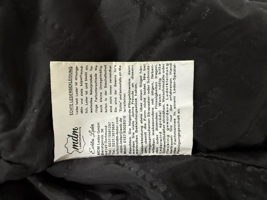 Vesta Piele Naturala MDM Negru Barbati | Marime L