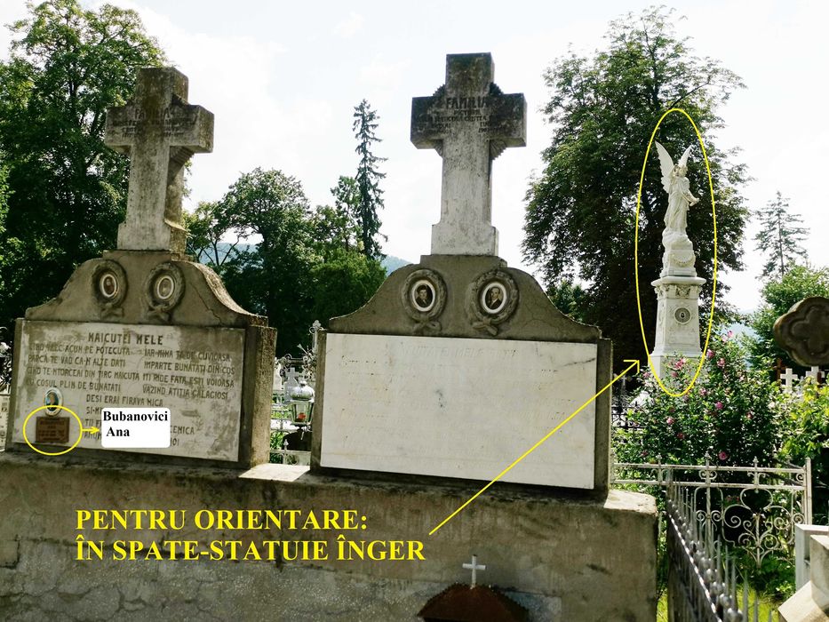 CAVOU cu 2 cripte x 2 Locuri de veci cimitir Eternitatea Piatra Neamt