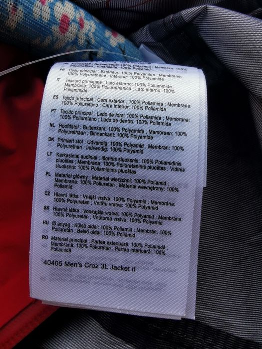 Geacă de ploaie Vaude Croz XXL bărbați 3-Layer