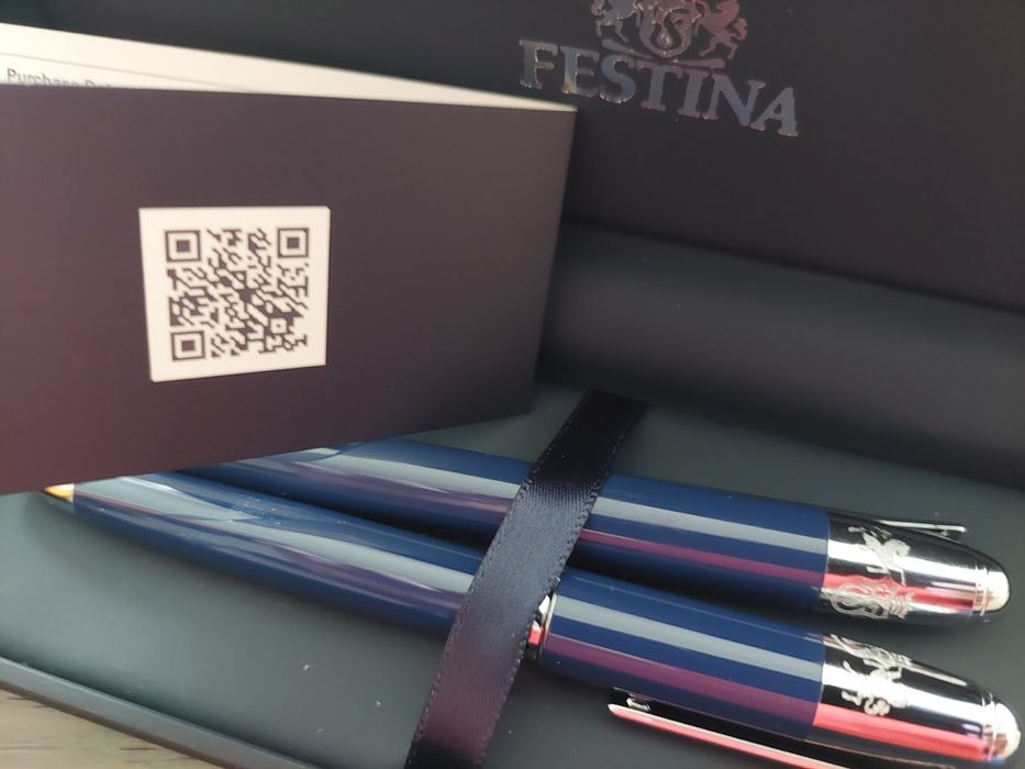 Set lux Festina, pix si stilou, original, nou