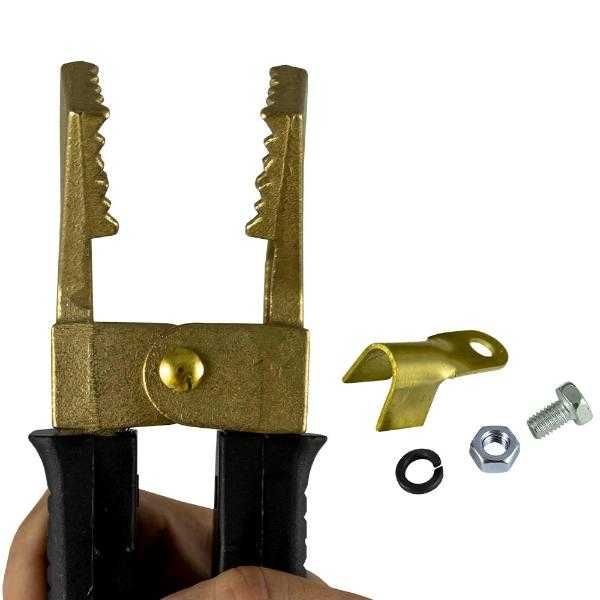 Cleste cupru cabluri pornire.Clesti cupru masiv de 1500AH.15cm