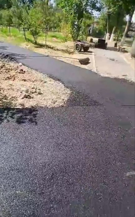 Uzbekiston  boylab asfalt qlish xizmat