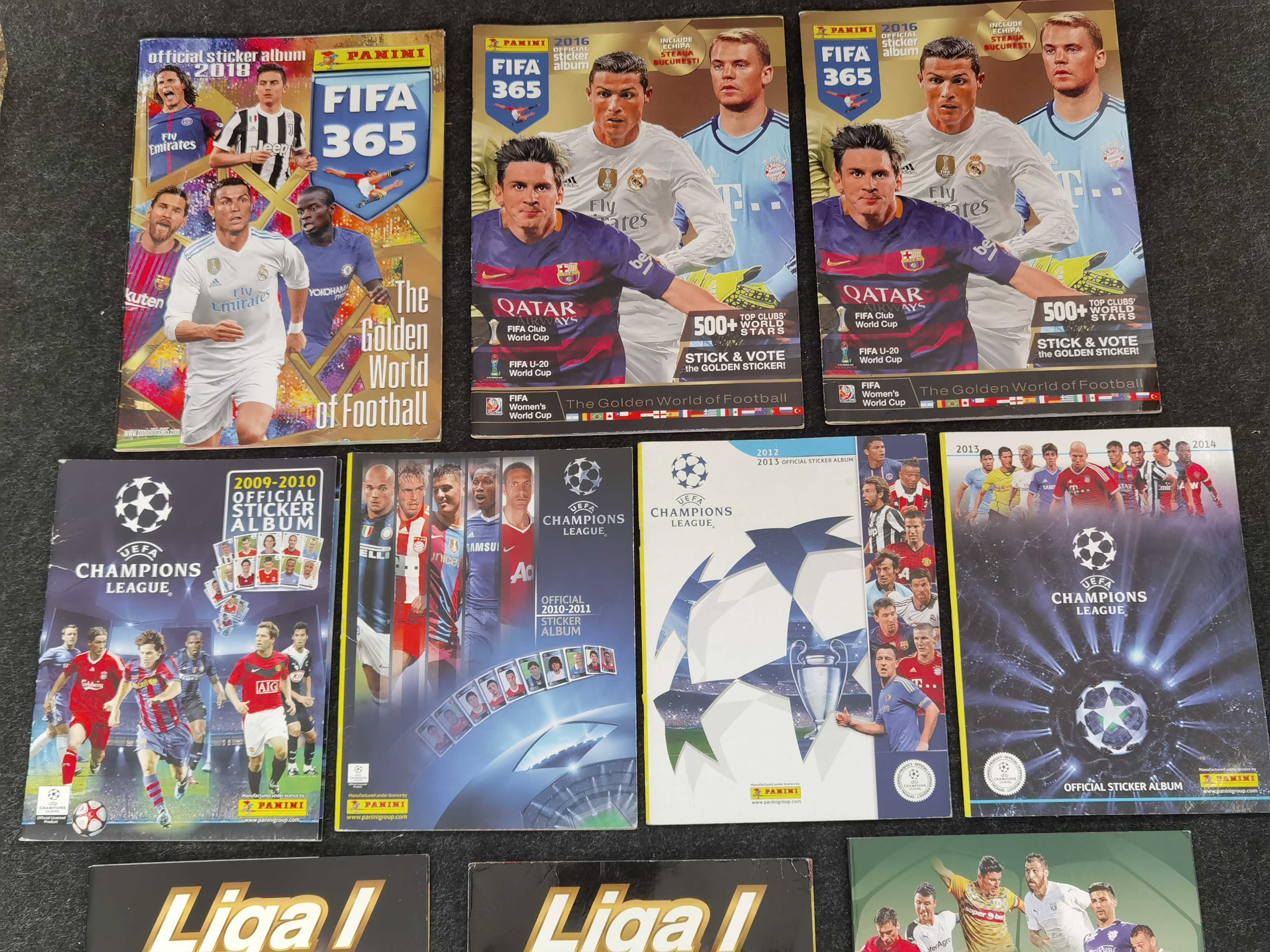 Albume Panini Fotbal : FIFA 365, UCL, LIGA 1, UEFA Champions League