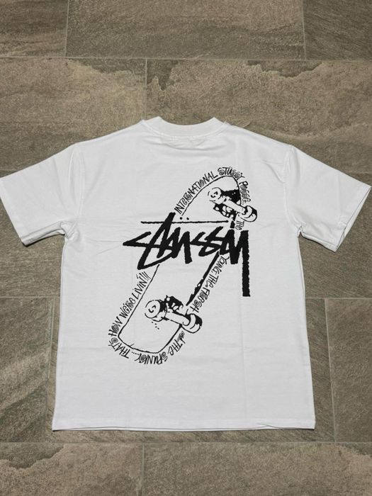STREETWEAR Тениска Stussy Skateboard printed