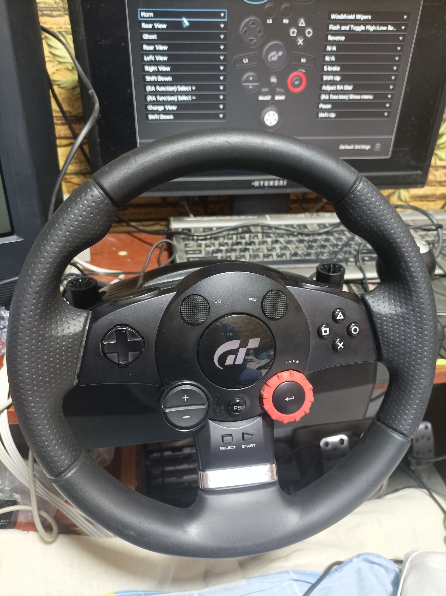 Игровой Руль Logitech Driving Force GT PS3/PC