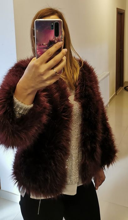 Haină blană artificială