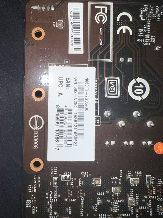 MSI GTX 660Ti 2Gb defect