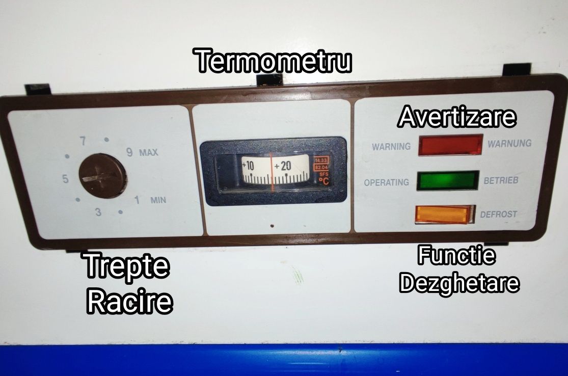 Lada frigorifica Profesionala Congelator 713 Litri Vitrina frig AHT