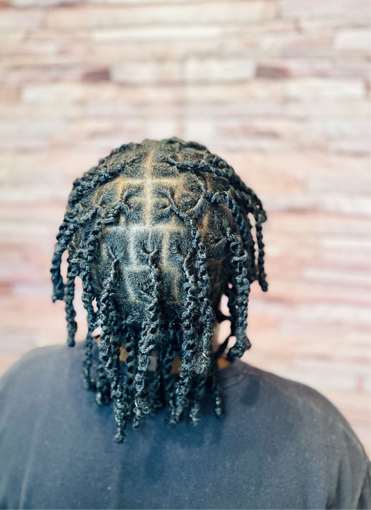 Codite barbati, coditeafro, box braids, impletit