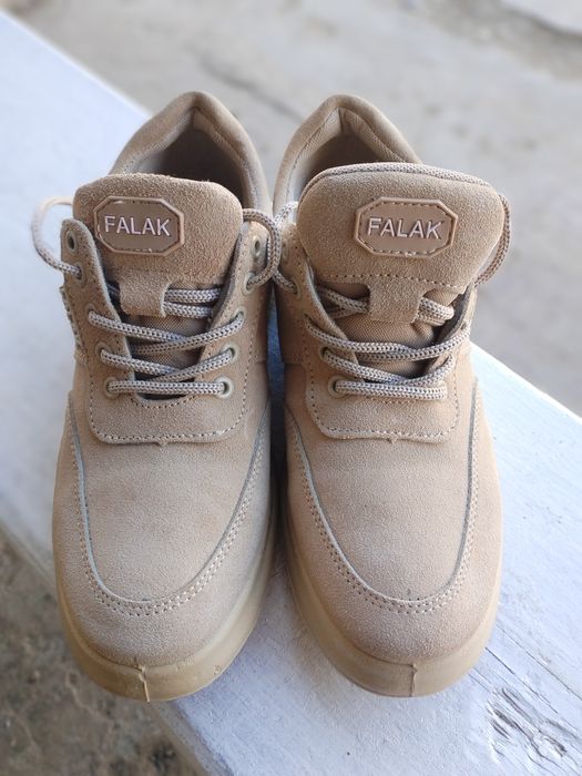 Кожаный Кросовка