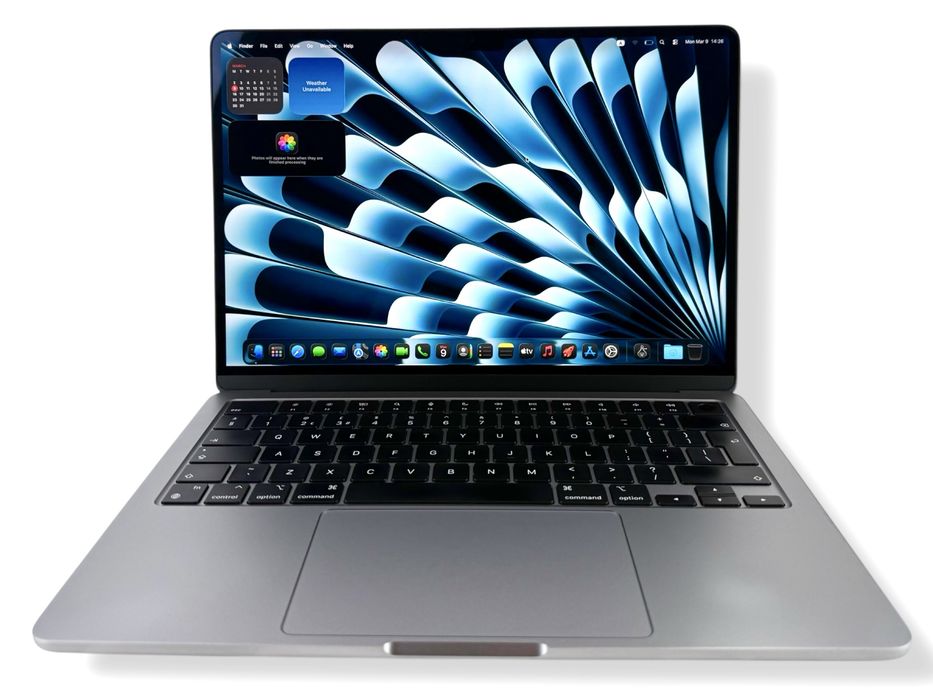 Apple MacBook Air 13 M2 8RAM 256GB Gray 100% Battery! Гаранция! — миниатюра 1